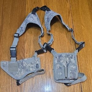 Gray Camouflage Tactical Harness